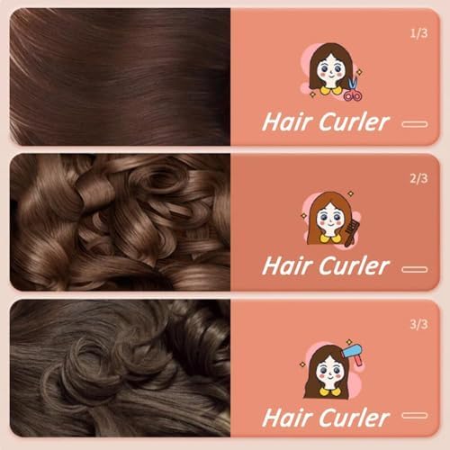 Anggrek Dualglam mini straightener being used on short hair and fringes
