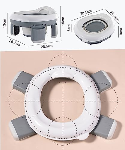 Spark Moments training toilet showing splash guard detail