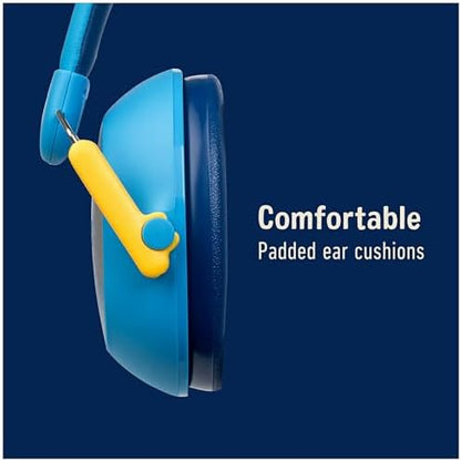 Side profile of 3M child hearing protection earmuffs