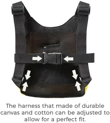 PandaEar 3-in-1 toddler backpack showing swivel connector