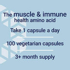 Life Extension L-Glutamine amino acid capsule close up