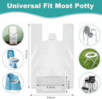 Uocai potty bags showing absorbent pad detail