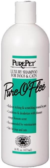 PurePet anti inflammatory flea bite relief concentrate for sensitive pet skin