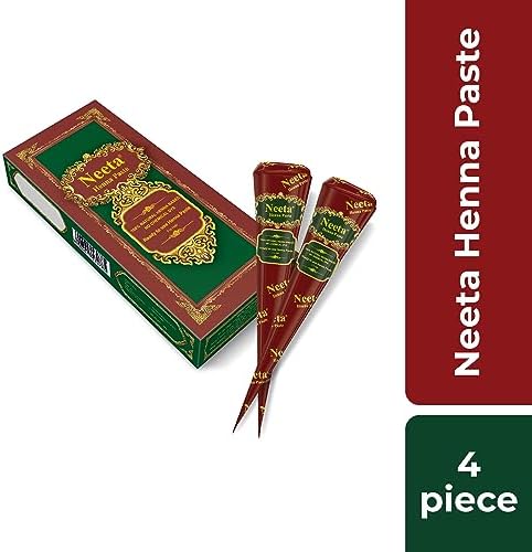 Pre filled mehendi cones for precise hair root touch ups