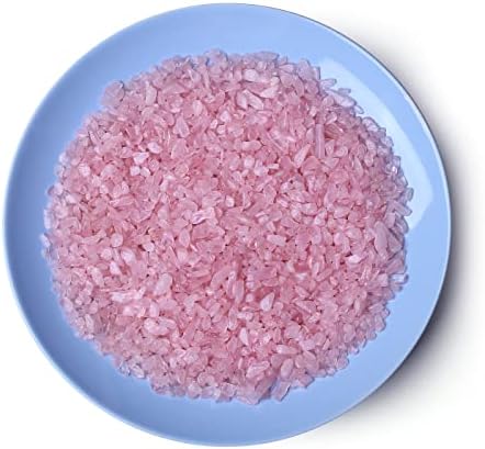 Laidanla healing crystals arranged for a Reiki or meditation practice.