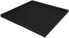 Durable black aquarium filter sponge being rinsed for reusable fish tank maintenance.