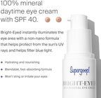 Supergoop mineral eye cream tube angle view showing size details