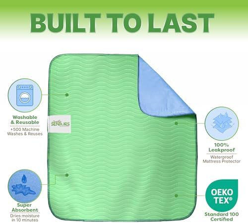 Close up of quilted texture on Simply Seniors incontinence bed pads