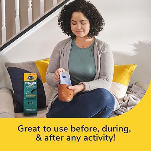 Authentic Dr. Scholl's imported packaging for prevent pain protective insoles