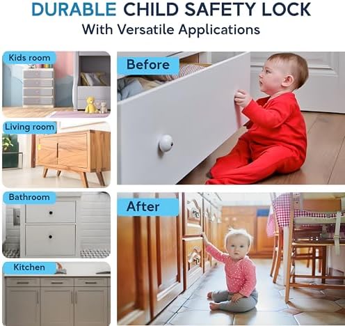 Full contents of Baby Proof Me child safety lock kit