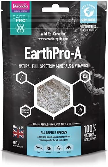 Arcadia EarthPro-A dietary supplement 100g powder bag front view