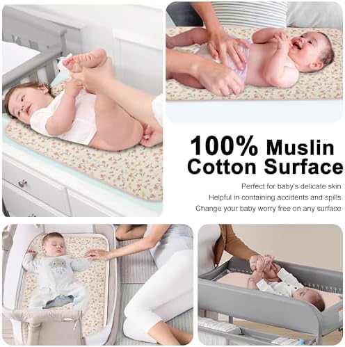 Parent using Phoebus Baby mat for an on-the-go diaper change