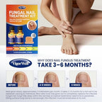 VigorWell dual action nail repair kit components displayed together