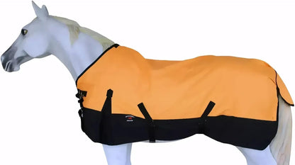 Challenger durable ripstop waterproof horse turnout sheet rear view