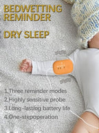 ZAMKAEEVI rechargeable bedwetting alarm kit with charging cable and sensors