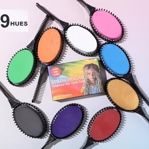 Springsugar hair chalk comb in original packaging