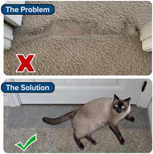 KittySmart carpet protector showing side wings