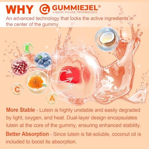 Neviss vision health gummies texture and ingredient profile
