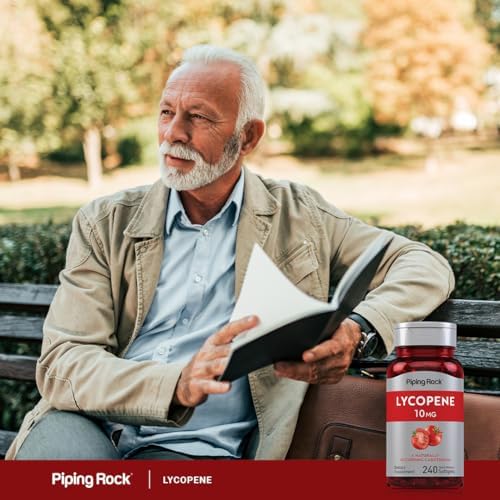 Side profile of Piping Rock 240 count softgels bottle packaging
