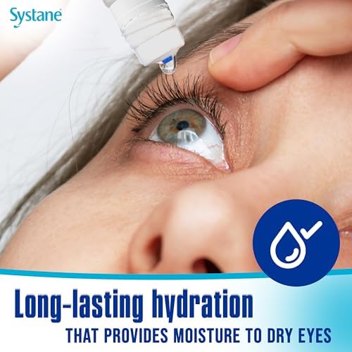 Multi-dose preservative-free bottle of Systane Hydration eye drops.