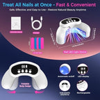 Side view of OMNIGAG compact nail fungus treatment device for home use