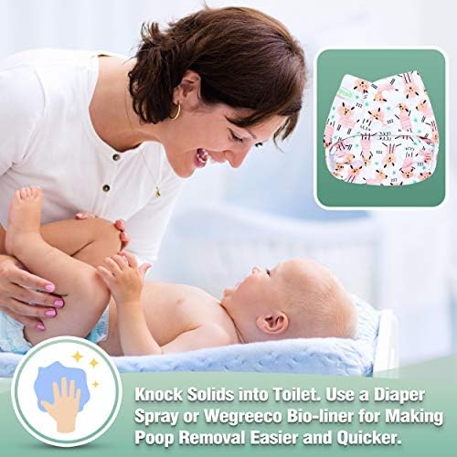 Wegreeco waterproof wet bag included in the six pack diaper set