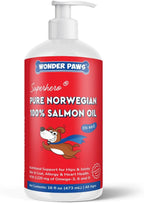 Premium Salmon Oil for Dogs - Pure Norwegian Salmon Oil High in Omega 3 EPA & DHA -Powerful Fish Oil for Dogs Skin & Coat, Hip & Joints, Allergies & Itchy Skin - Omega 3 Fish Oil for Dogs-8oz Liquid - Image 9