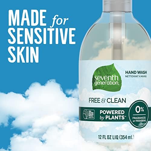 USDA certified biobased liquid hand soap label close up view