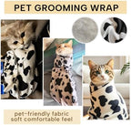 KEYIDE anti scratch cat burrito wrap showing secure fabric texture