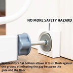 Wall Nanny Mini low profile safety gate cup side profile