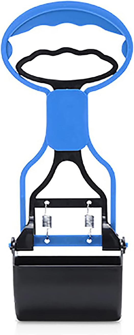Pet Pooper Scooper for Dogs Cats Non-Breakable High Strength Material Durable Spring Easy Pick Up Grass Gravel Jaw Claw Rake for Kids Children Women Men - Image 11