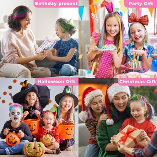 Individual temporary hair color pens for teenagers and kids