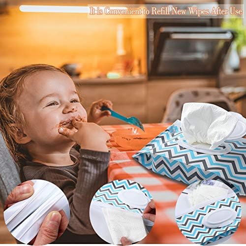 Febsnow baby wipes container open showing zip lock mechanism