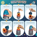 Dijiameiya rocket urinal packaged for travel