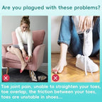 Byehambuni gel toe splints for correcting crooked and claw toes