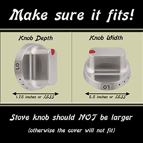 Driddle stove knob guard child proof lock installed