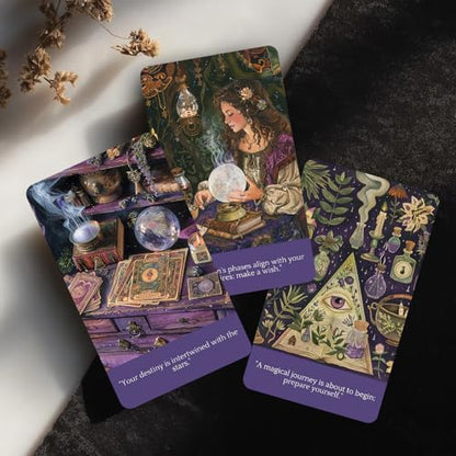 A multi card divination spread using the Han Yu Bowen spiritual practice cards.