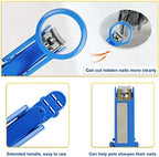 Frjjthchy pet grooming tool packaging and size reference