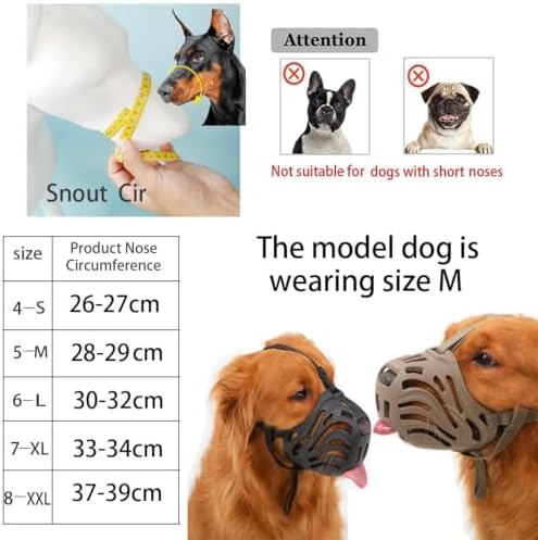Diketone dog muzzle Size 6 black color variant for large breeds
