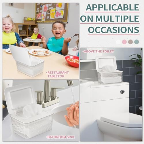 Side profile of Whiidoom wipes dispenser with non-slip base