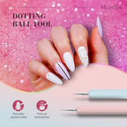 Top view of professional nail art brush collection by MelodySusie
