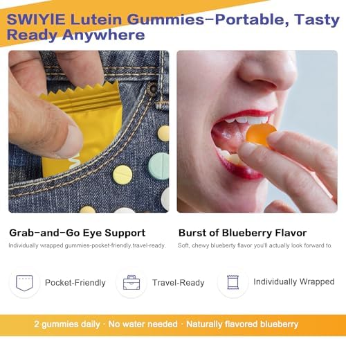 Swiyie Lutein Gummies nutritional supplement facts