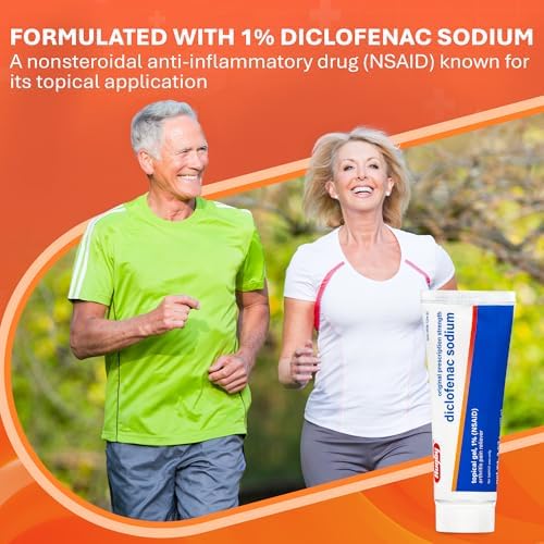 Rugby prescription strength arthritis pain reliever gel tube with daily application instructions