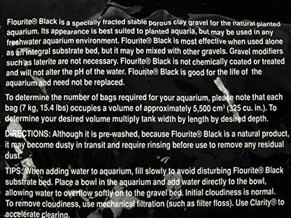 Planted freshwater aquarium with black gravel substrate