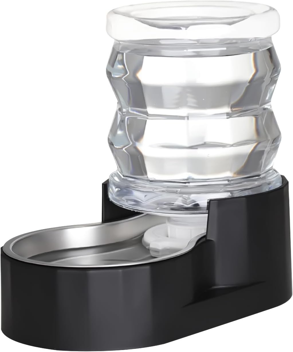 RIZZARI 8L Stainless Steel Gravity Pet Water Dispenser - Auto-Refill | No Electricity Needed,Wide-Mouth Cleaning,Triple Filtration,BPA-Free Materials,Visible Water Level - Image 14