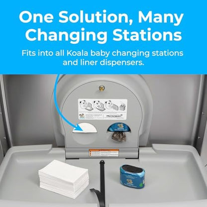 Koala Kare KB150-99 biodegradable paper liners for changing stations