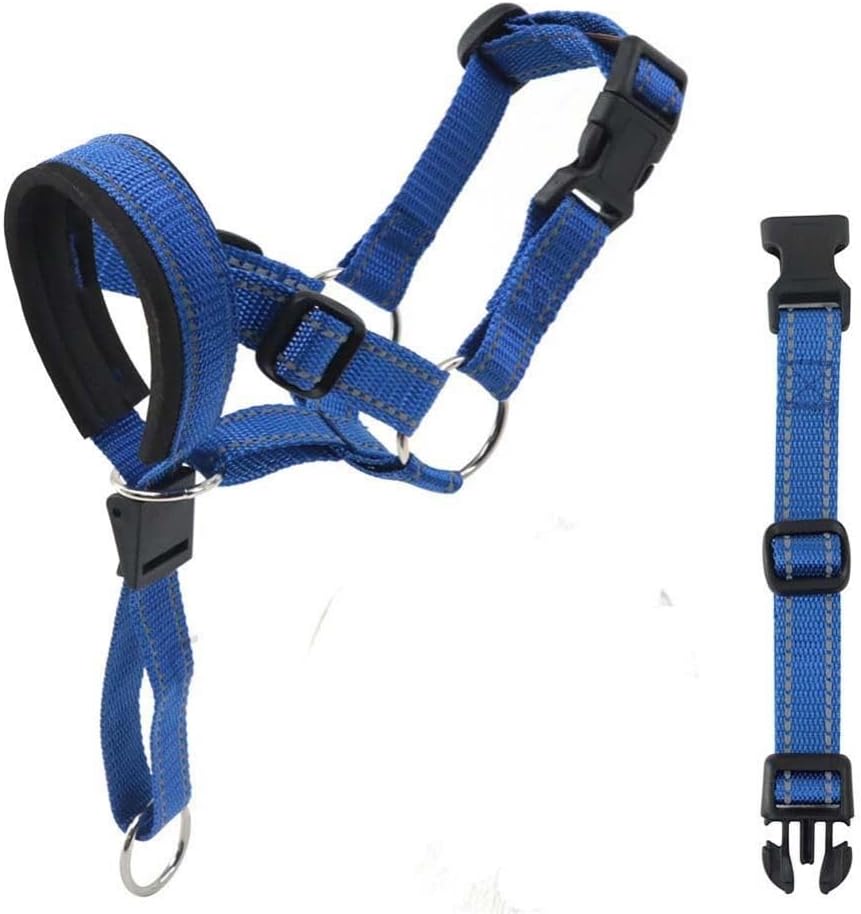 Barkless premium pet walking gear packaging detailing the size large measurement guidelines