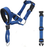 Barkless premium pet walking gear packaging detailing the size large measurement guidelines