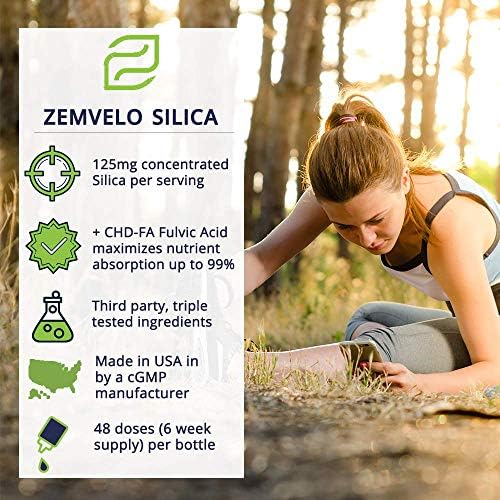 Vegan non GMO Mineralife Zemvelo ionic silica fluid supplement for anti aging wellness.