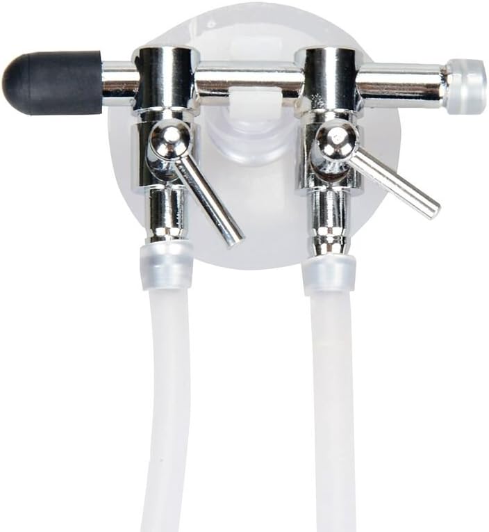 BornFeel aquarium air pump splitter set front view